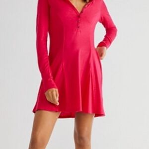 NWOT miles of henley mini free people dress med